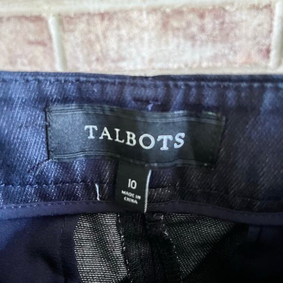 Talbots Ankle Lace Up Pants Size 10‎ (L453) - Picture 6 of 7